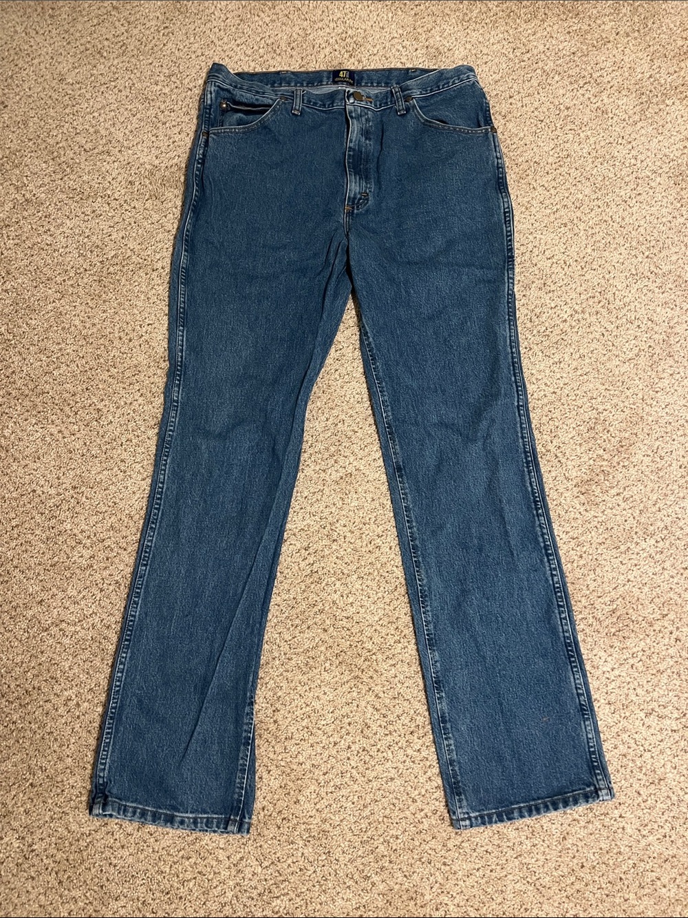 WRANGLER Men's 47MWZ Regular Jeans 38x36